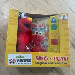 Sesame Street sing and play song book toy